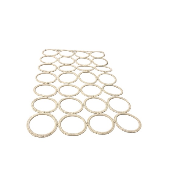 IKEA KOMPLEMENT‎ Multi-Use Scarves Slot Hanger Cream Polypropylene/Steel 28 ¼" - Picture 4 of 9